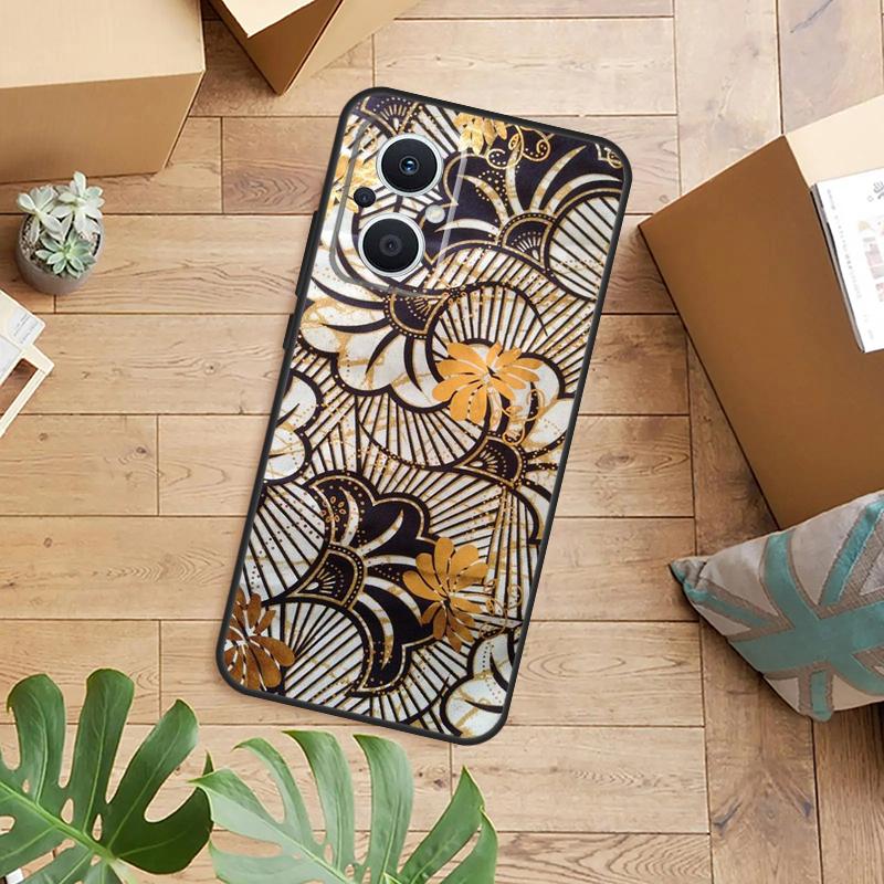 African Prints Fabric Phone Case For OPPO Reno 14 13 12 11 F 10 Pro 8T 7 8 Lite OPPO Find X8 X6 X5 X9 Pro Cover