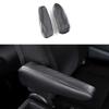 CarHome 2pcs Car Seat Armrest Cover Trim For Toyota FJ Cruiser 2007-2012 Carbon Fiber Leather Cushion Cover Armrest Protector NE