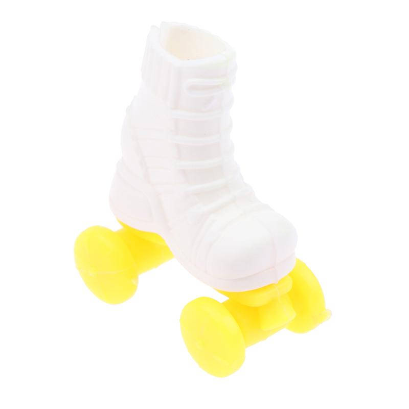 Pink Roller Skates Shoes For  Doll Fashion Short Boots Decorative Sports Toy Play Doll Accessories