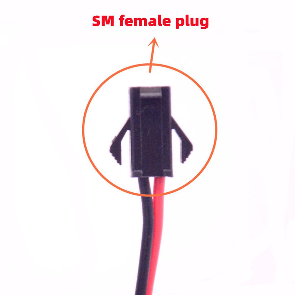 XOD Small Electric Bicycle with Oil Brake and SM Female Plug, Compatible with Split Electric Scooter and Lithium Battery