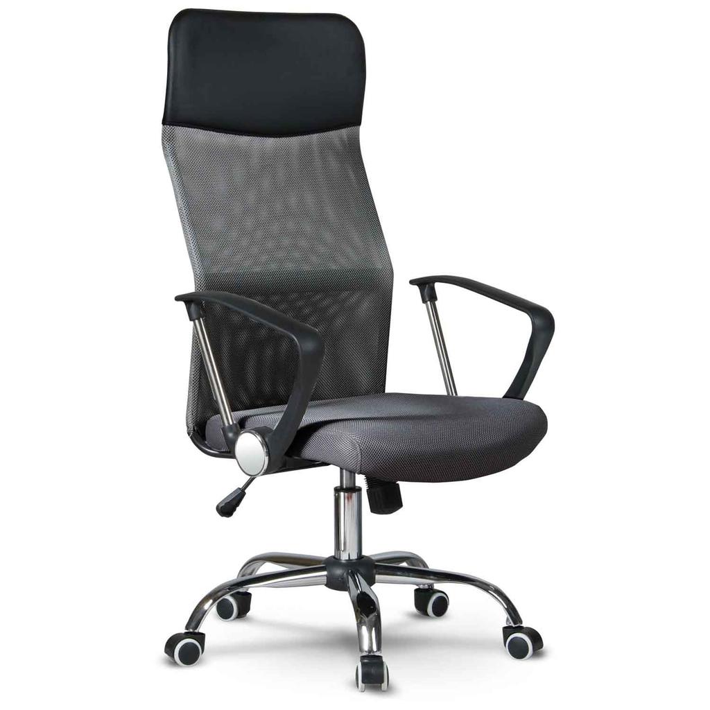 Sofotel Sydney Micro-Mesh Office Chair, Dark Gray