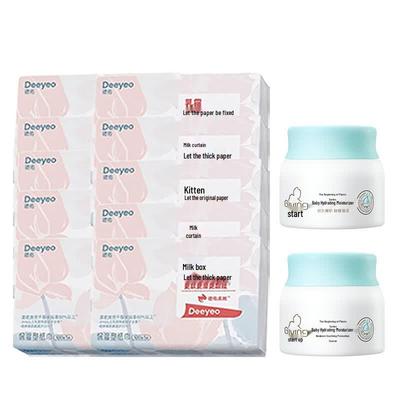 DeYou Facial Tissues and Baby Moisturizer Bundle