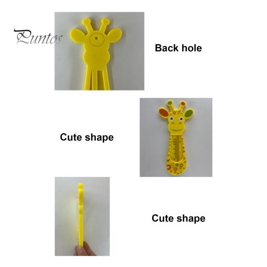 Baby Bath Thermometer Digital Giraffe Bathtub Thermometer Infant Water Temperature Thermometer Floating Baby Shower Toy for Infant Toddler Bathtub