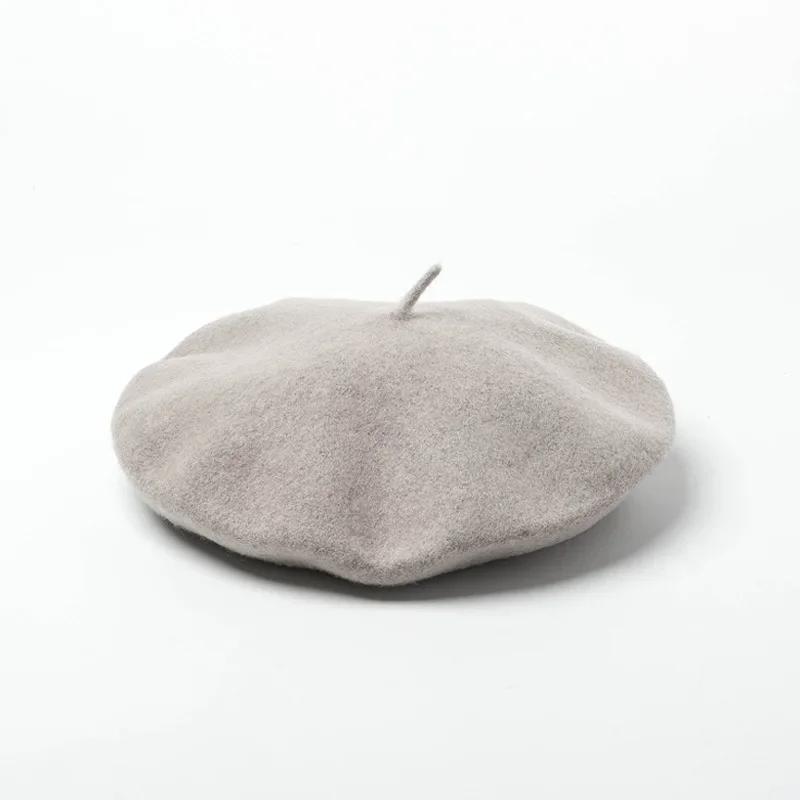 2026 Big Size L Fashion Wool Berets Women Men Large Size 60cm Unisex French Painter Beret Caps Warm Chapeau Female Walking Cap