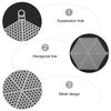 10 peças de Telas de Malha 3D Grade de Plástico Para Ponto Cruz Projetos de Artesanato Diy Fio Branco Artesanato Tela de Malha de Grade Plástica