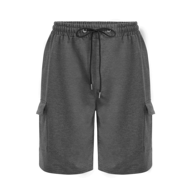 Herren Große Größen Freizeit Sport Cargo-Shorts Mehrere Taschen Fitness Fünf-Punkt-Shorts
