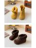Children's Suede Snow Boots: Plush, Warm Winter Shoes for Boys and Girls