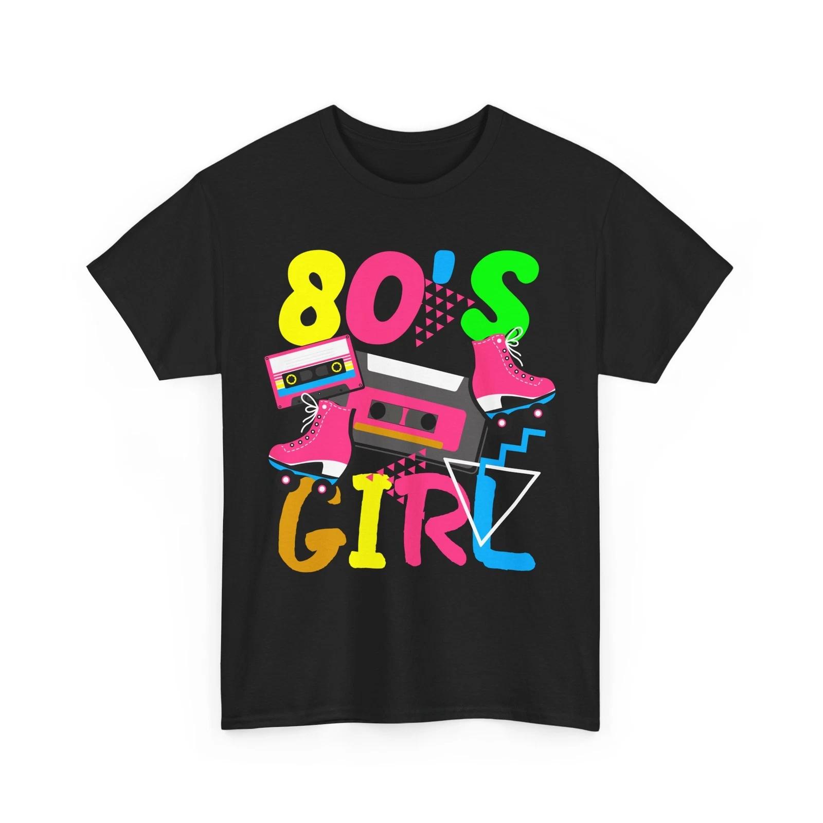 

80 s Shirt, Eighties Style Lovers 80 s Music Women Men T-shirt 2XL