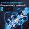 140000RPM Turbo Jet Fan Power Display Blower Cleaner Portable Brushless Vacuum  Car Cleaning