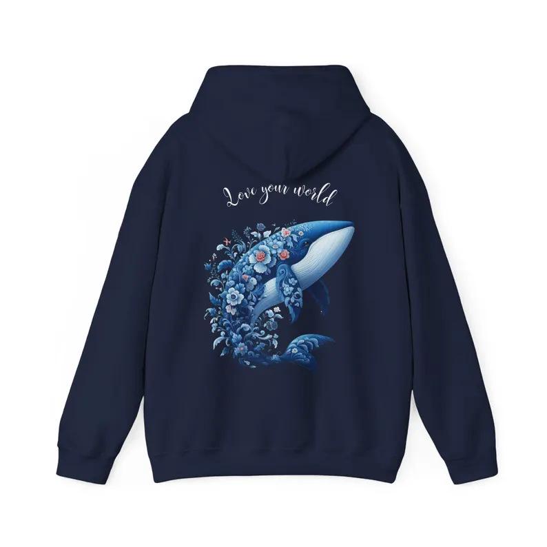 2025 Drop Shoulder Hooded Sweatshirt for Men & Women - Autumn/Winter Collection