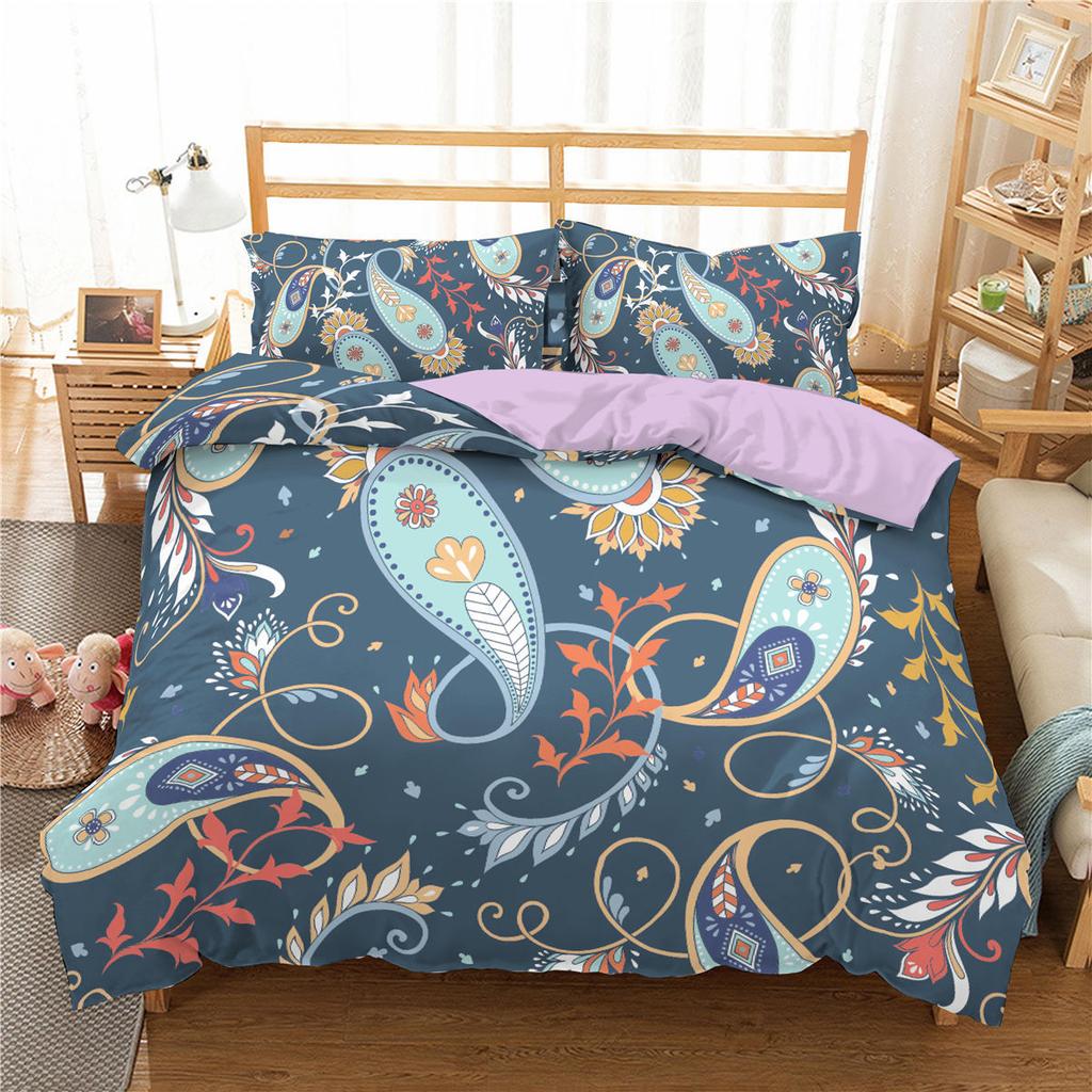 Übergröße Sets Bettwäsche Winter Heimtextil Bettzeug Böhmisches Schlafzimmer Bettbezug Set Housse De Couette Bettwäsche Boho Bettset