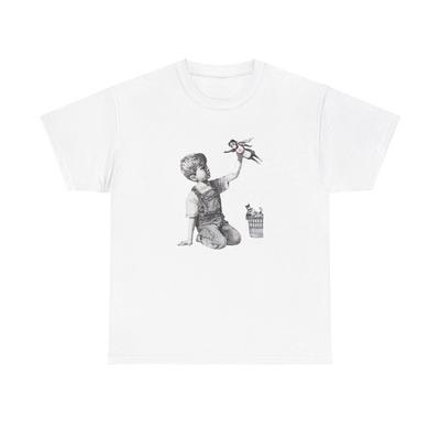 Street Art Urban Street Artist Political Activist Humor Graffiti Cotton T-Shirt