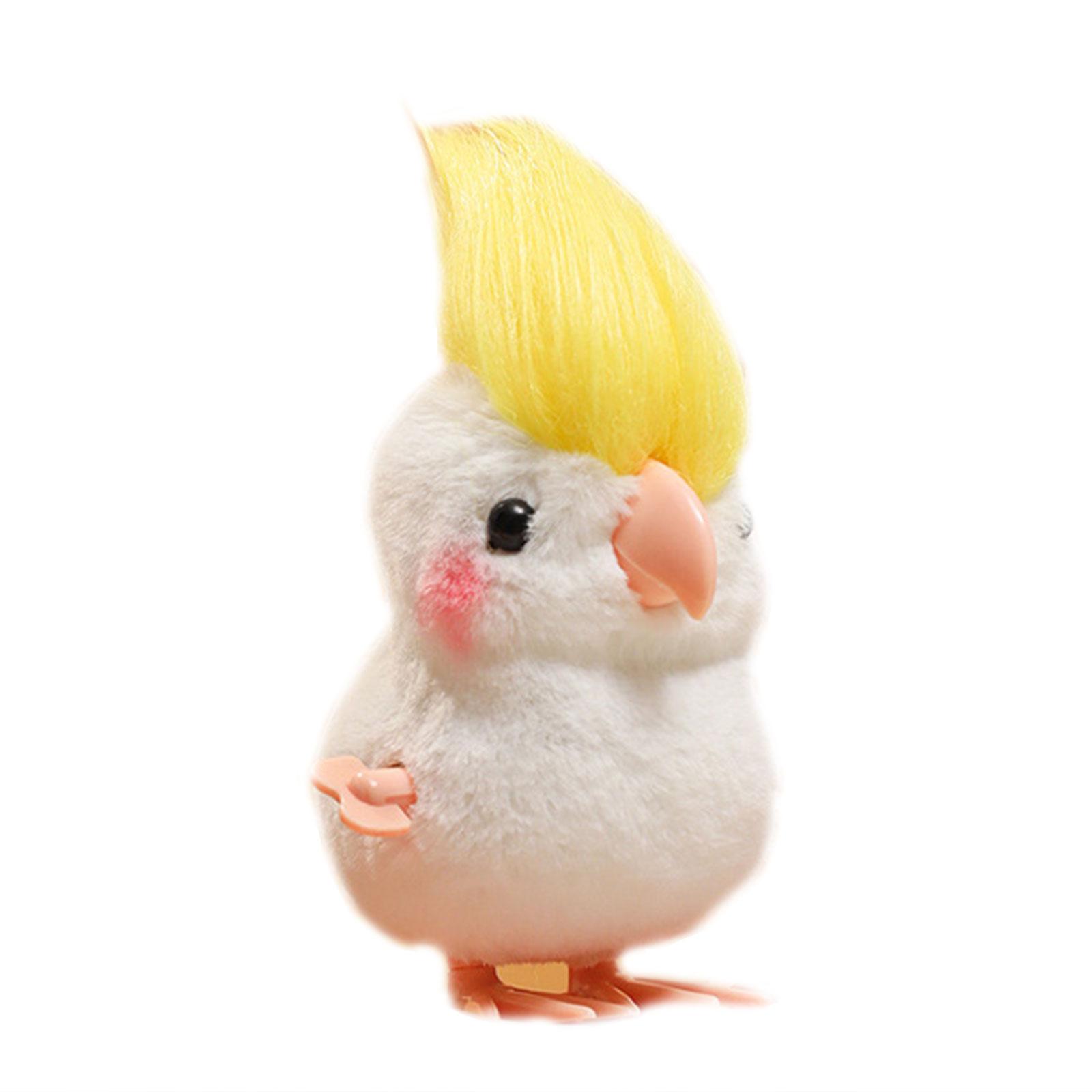 

Игрушка-попугайчик для детей, заводная игрушка в виде животного, ходячая, прыгающая, птичка, праздничный подарок на рождественский чулок