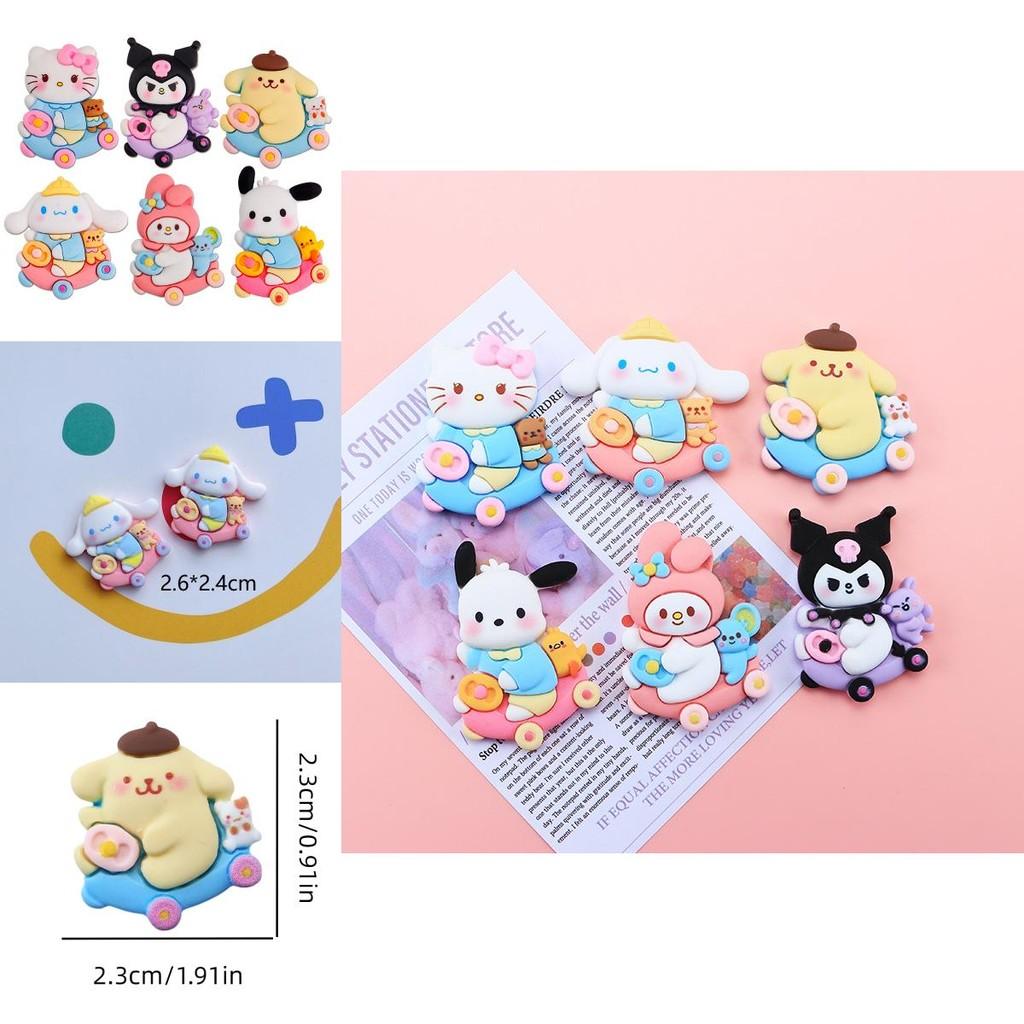 Cream Jelly Diy Phone Case Hairpin Cartoon Dog Car Tree Resin Accessories Characters)