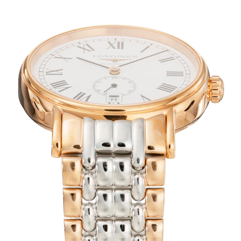 Watch PRESENCE Automatic Winding 3 ATM Water Resistant Sapphire Glass White Dial Stainless Steel Silver X Gold [Longines] Men's L4.904.1.11.7 [Used]