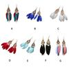 Flower S Earrings Easy Matching Exquisite Multicolor Personality Portable Comfortable Ear Pendants for Women Jewelry