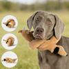 Long Sausage Dog Indestructible Plush Dog Play Cartoon Knotted Toy Puppy With Squeaker Safe Dogs Tooth Chew Tough Toys Resistant