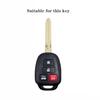 4-Tasten Silikon Auto Schlüsselhülle Abdeckung Fob Tasche Für Toyota Prius Rav4 Camry Corolla 2014 Schale Schutz Zubehör