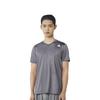 adidas T Shirts Men's Gray Crew Neck Moderate BP7421