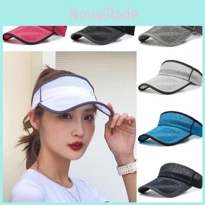Visera Unisex con Banda para la Cabeza Gorra Para Deportes y Actividades al Aire Libre