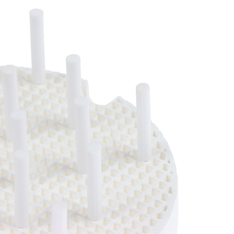 2Pcs Dental Lab Honeycomb Firing Trays With 20Pcs Zirconia Pins Pan Rack Circle