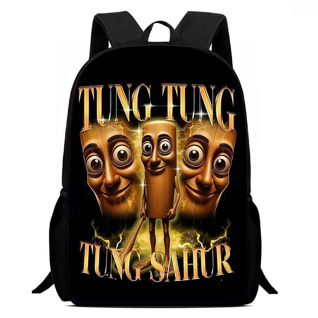 Hot selling children's backpack, tung tung sahur&tralala cartoon elementary school backpack, backpacks