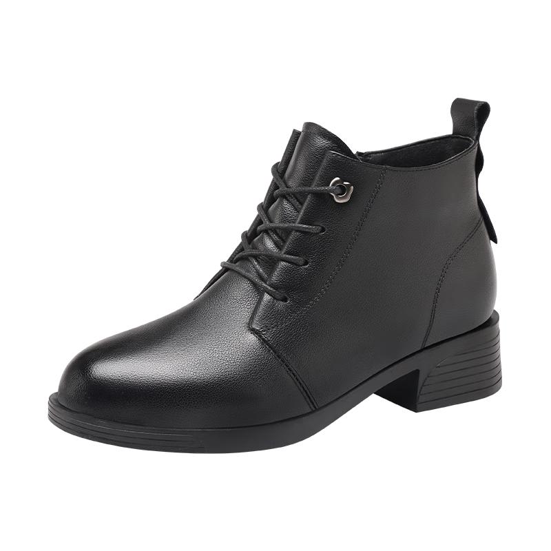 Red Dragonfly Women s Leather Winter Warm Ankle Boots WLC459881C 39