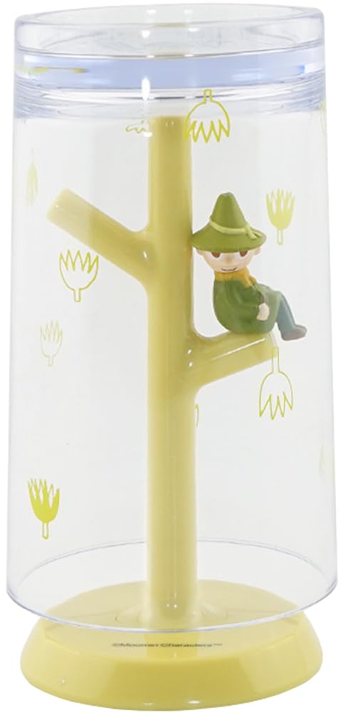 Hrnek na kloktání Hashy MOOMIN Snufkin Hrnek a Stojánek na figurku Hygienický Vnitřní a Stojánek, Sada, Odkapávač, MM-3254