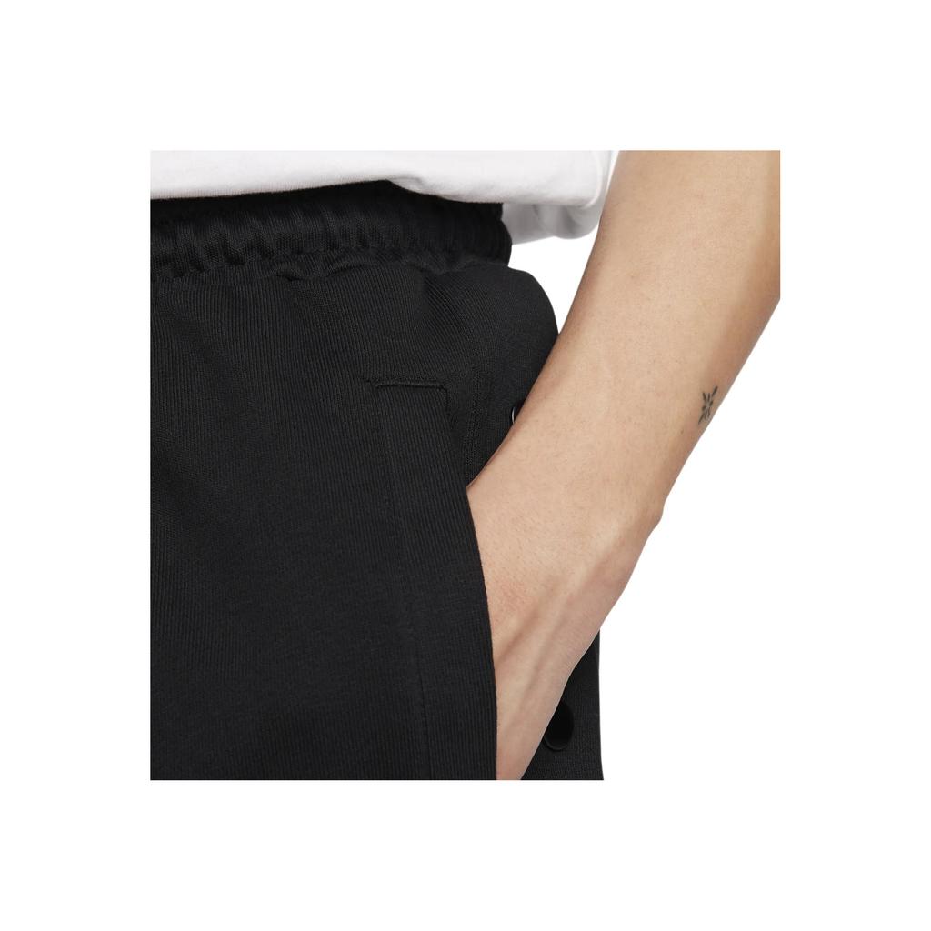 Nike Solid Color Loose Mid Waist Casual Shorts Men Shorts Black FB6922-010