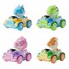 Early Education Dinosaur Inertia Pull Back Car ABS Press Slide Toys Car  Holiday Birthday Gift