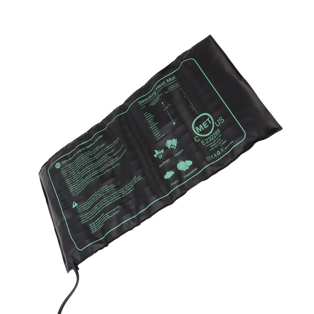 Plăcuță de căldură hidroponică Covoraș de încălzire hidroponic Impermeabil Plug and Play Căldură uniformă Accesoriu pentru germinare