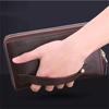 Cartera Larga de Cuero PU para Hombres, Bolso de Mano para Móvil, Cartera, Bolso de Mano, Cartera con Cremallera Superior KTY