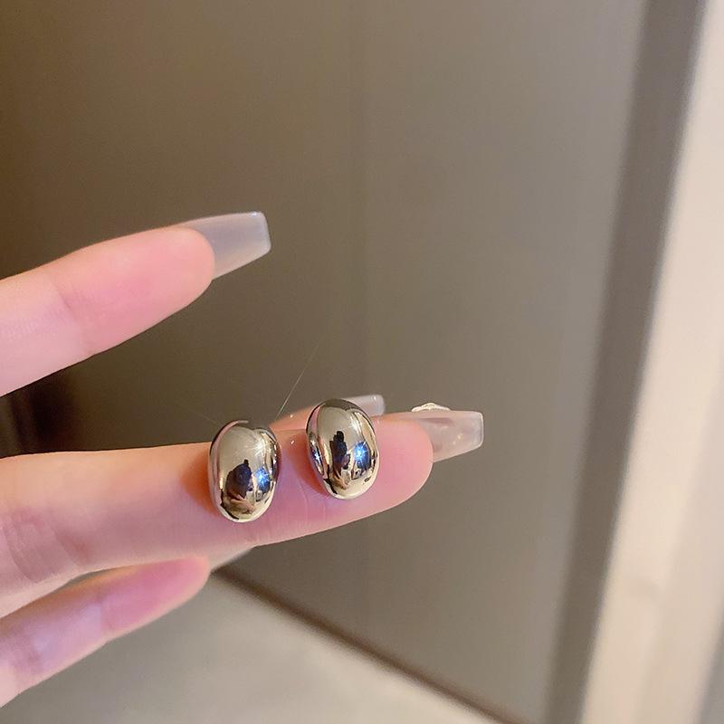 Gold Plating Beanie Stud Earrings Female Wedding Party Jewelry Accessories For Women Gifts