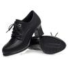 Fashion Spring Autumn Women's Pumps Fashion Deep Mouth Pumps Shoes Comfort Soft Leather Lace up Single Shoes Mother High Heels Shoes