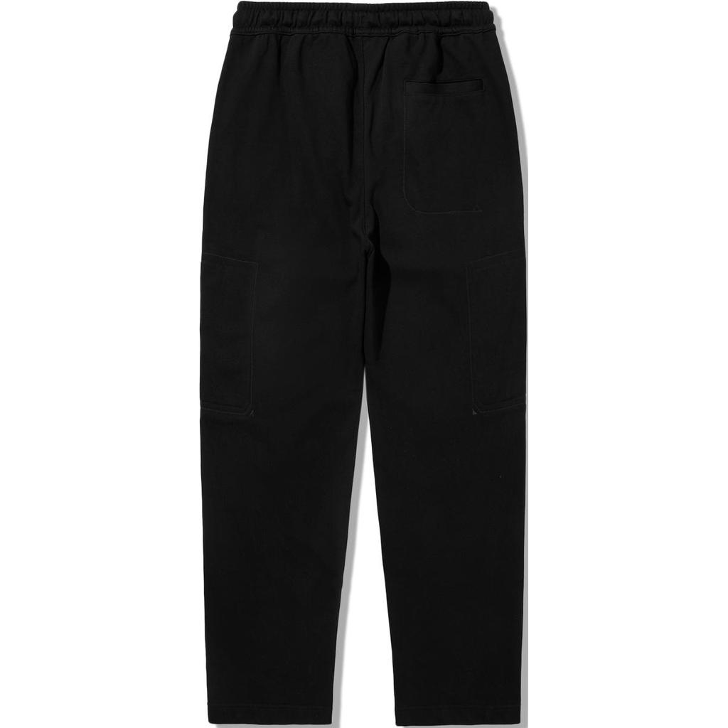 Li Ning X Jackie Chan Collaboration Kung Fu Series Loose Straight Comfortable Casual Pants Men bottoms Black AKLUA13-2