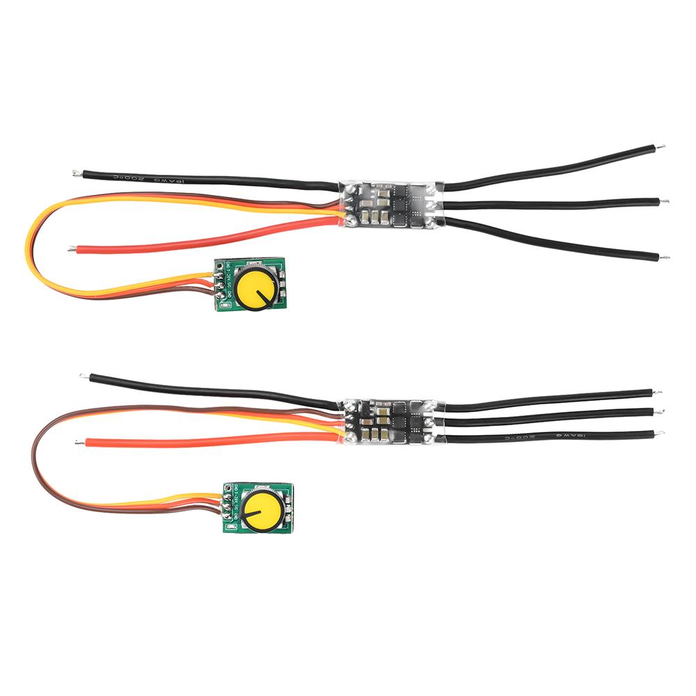 DC 7-26V Three-phase Brushless Motor Driver DC Motor Drive Board Speed Controller Regulator with Potentiometer for LiPo 2-6S