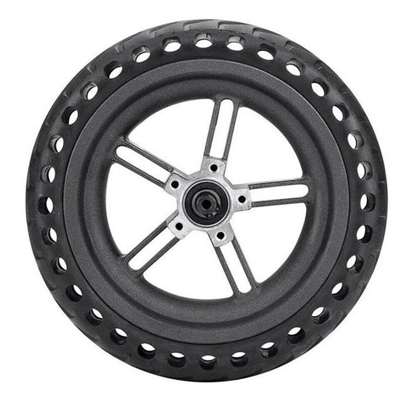 OLOMM M365 Commercial Vehicle Solid Tire Rear Wheel Assembly