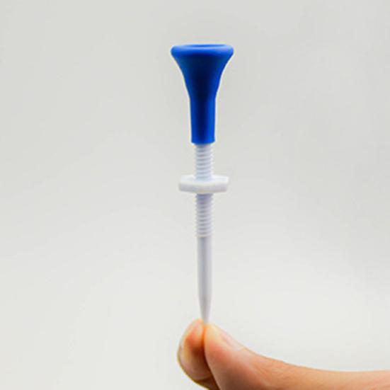 20 Stück Golf Tee Höhenverstellbar Scharfe Spitze Kunststoff Golfhalter Golf Trainingshilfe Driving Range Indoor Outdoor Golf Spike Set