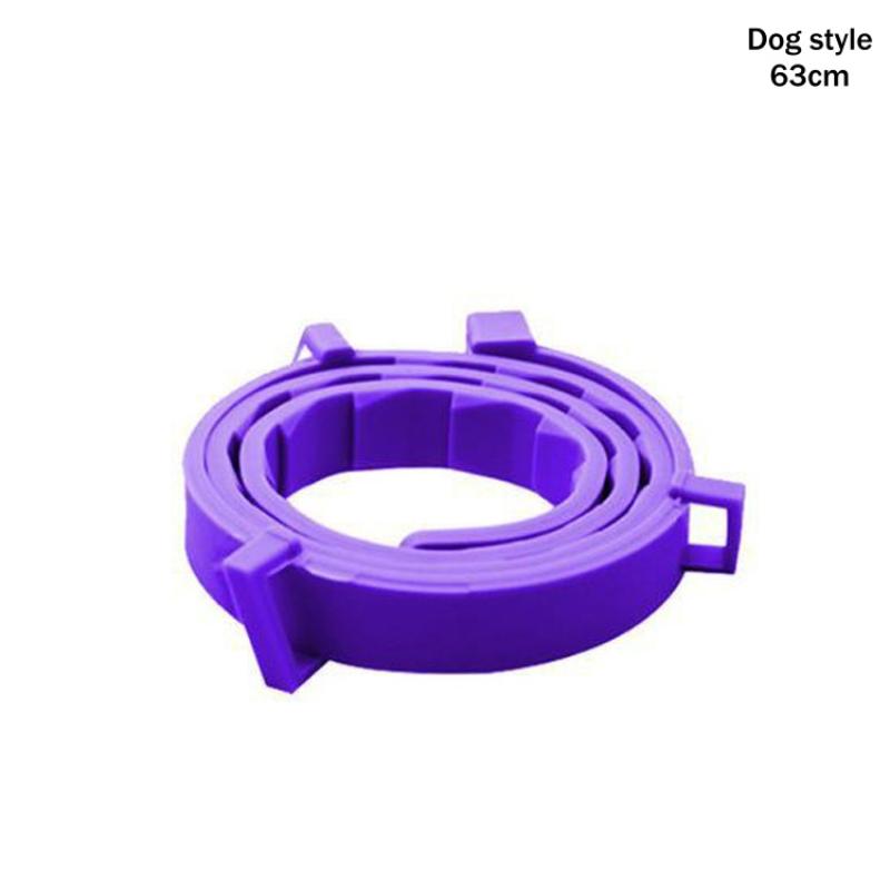Pet Deworming Collar Natural Rubber Dog Collars Adjustable Cat Collars Waterproof Pet Neck Ring For Dogs And Cats To Repel Pest