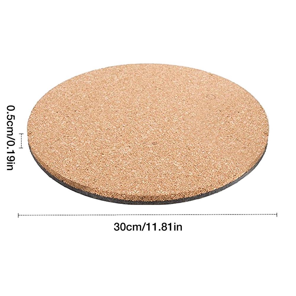 

Waterproof Cork Plant Coasters Round Cork Plant Mats for Indoor Plants and Garden Pots Plant Saucer for Indoors 10 inches жёлтый
