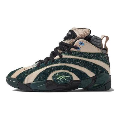 Zapatillas Unisex Brain Dead x Shaqnosis Bosque Oscuro Verde Suave-Ecru Negro Core GX9600