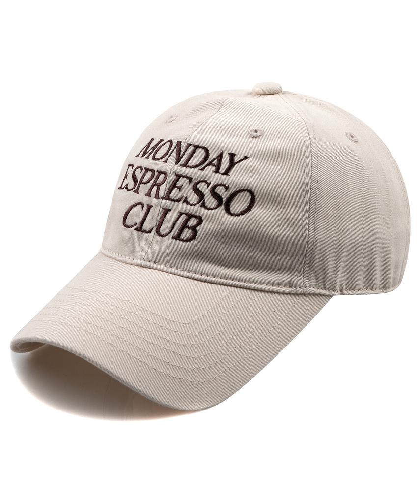 Wig Monday Espresso Club Washed Ball Cap - Light Beige