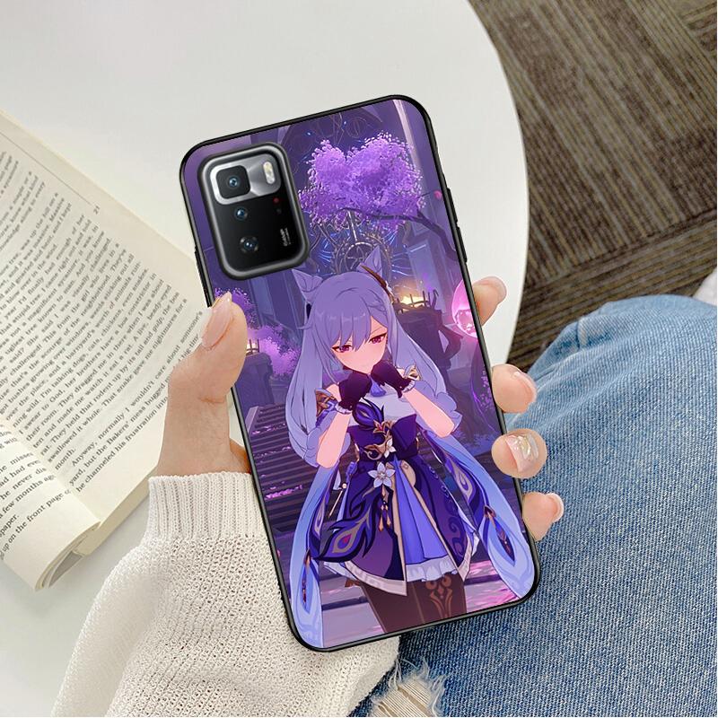 Phone Case For Xiaomi Redmi Note 11 10 Pro Note 8 Pro 9Pro Note9 9S 10S 9T Redmi 10 9C 9A Genshin Impact Game Yan Fei Case
