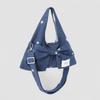 Atil Studio Fleur Lou Drawing Washed Mini Bow Bag _ [Blue]