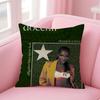 Bold HipHop American Rapperr DDoechii Cushion Cover Pillow Case Soft Skin Friendly Fabric  Concealed Zipper