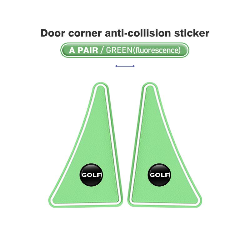 Universal Car Door Corner Anti-collision Covers Protector Sticker QFKILG67 Accessories For Volkswagen VW Tiguan MK1 mk2 2016 2017 2018
