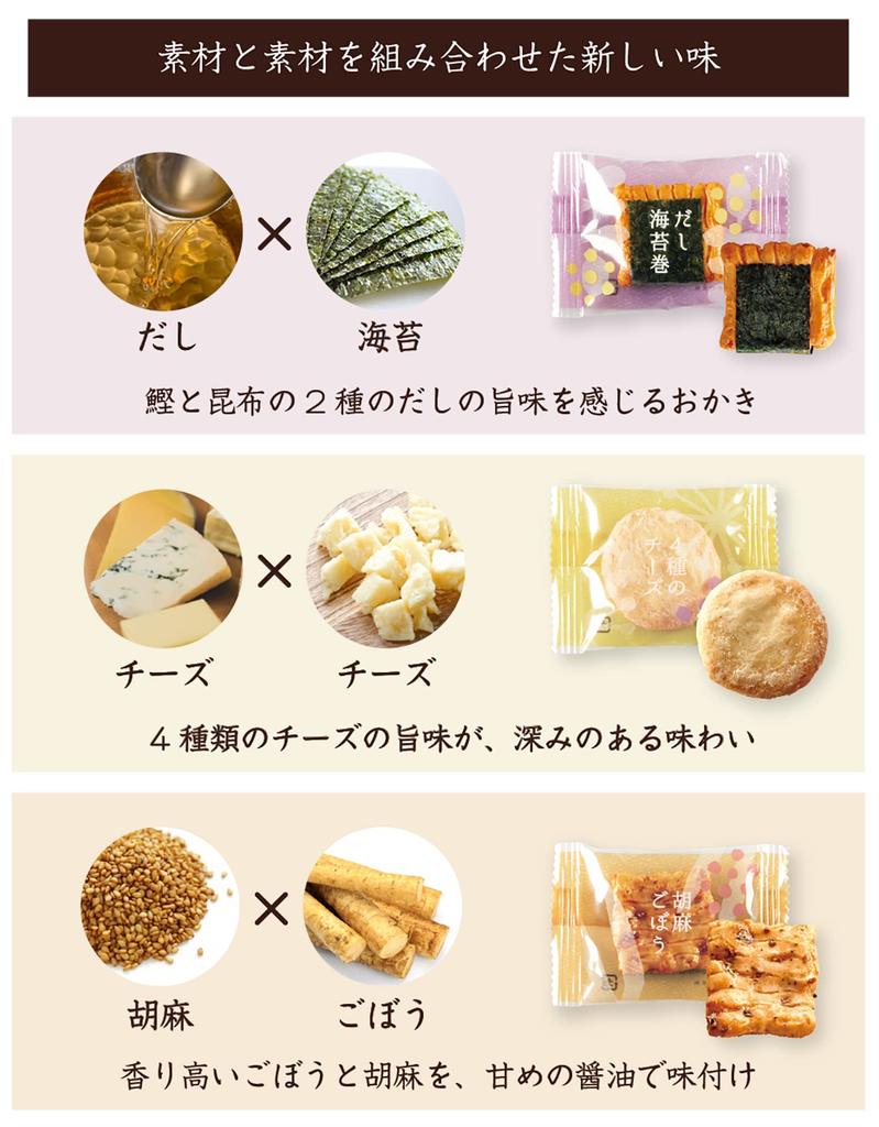 Chuoken Senbei Kumitte (48 Pieces)