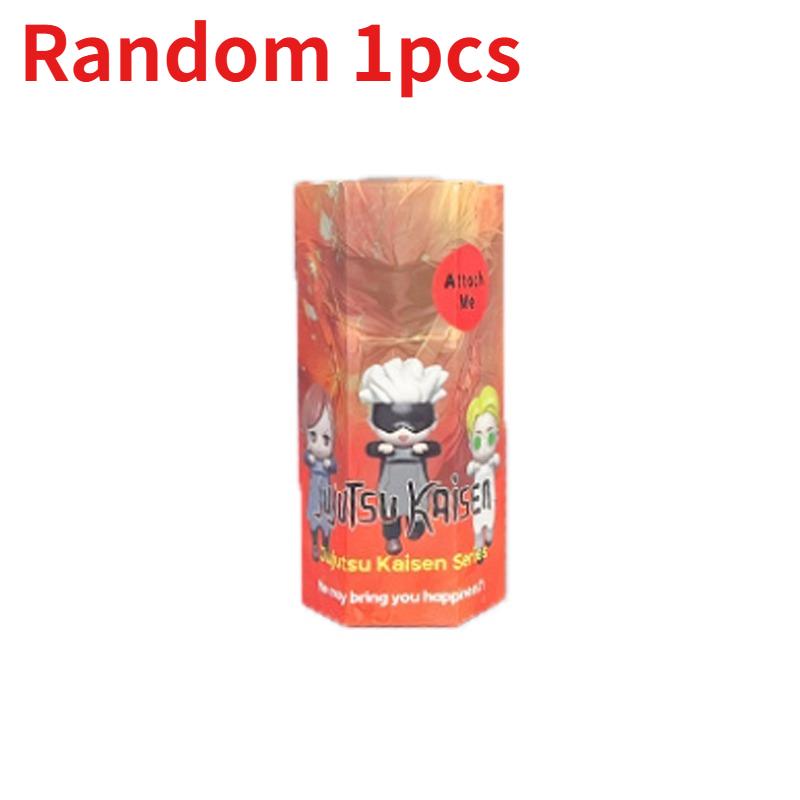 

Non-Toxic Jujutsu Kaisen Gojo Satoru Itadori Yuji Papa Blind Boxmini Figure Doll Pvc Model Collection Desktop Ornament Decoration Toy Gift