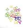 Colorful Cat Ear Enamel Metal Stitch Markers & Small Safety Pins for Yarn Knitting & Crochet