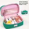 Customized Ins Style Korean Style High-value Handheld Makeup Bag, Cute Color Blocking, Large Capacity Portable Skincare Makeup B